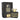 A black and gold box titled Oud Intensity by Al Fares in Arabic script sits beside a matching bottle with a decorative square label, golden cap, and rich Madagascar Vanilla notes, featuring intricate patterns.