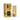 The image shows a gold and black perfume box next to a cylindrical bottle with gold floral patterns. Labeled Zuhur Dhahabia by EMPER, it contains 100ml (3.4 FL. OZ) of luxurious fragrance with sandalwood hints, ideal for lovers of exquisite scents.