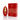 A red and gold Al Qasr Rouge perfume bottle by LE CHAMEAU sits beside its matching box decorated with elegant building illustrations and Arabic text. Infused with saffron and jasmine notes, both items feature the brand logo and text for the 100 ml size.