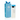A blue box with a ribbon contains a bottle of Fasio Light Blue by EMPER. Its infused with lemon hints, featuring a light blue cap and frosted glass adorned with a rose logo and elegant typography.
