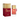 The So Genius Eau de Parfum by EMPER, featuring a clear bottle with a golden cap beside its red and gold box, exudes elegance. Its Jasmine Sambac essence and warm-hued liquid perfectly enhance the striking packaging design.